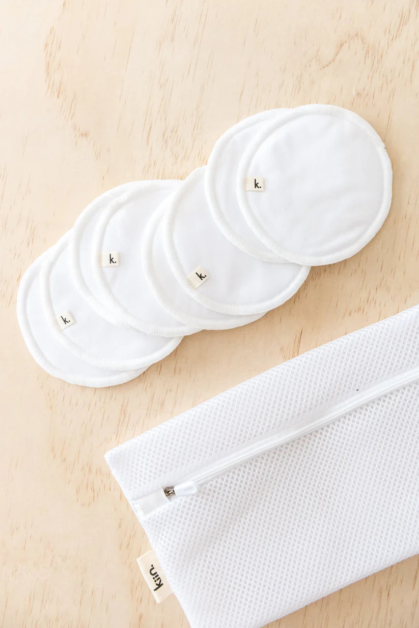 Bamboo Reusable Breast Pads | 4 Pairs