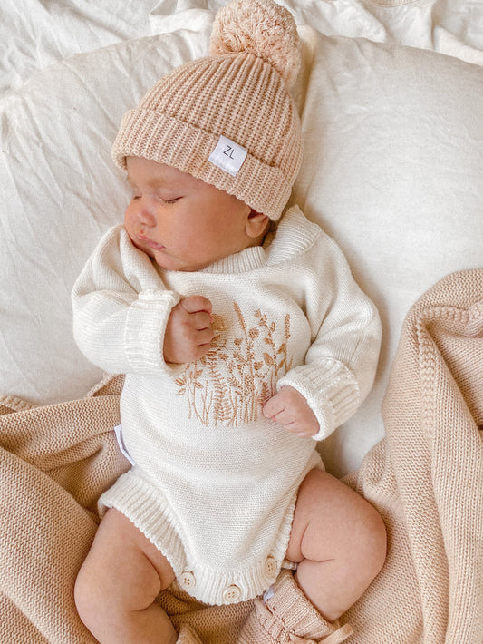 Beanie - Nude