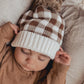 Gingham Knit Beanie | SIZE 0-2Y LEFT