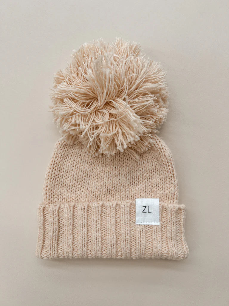 Beanie | Textured - Shell | SIZE 1-2Y LEFT