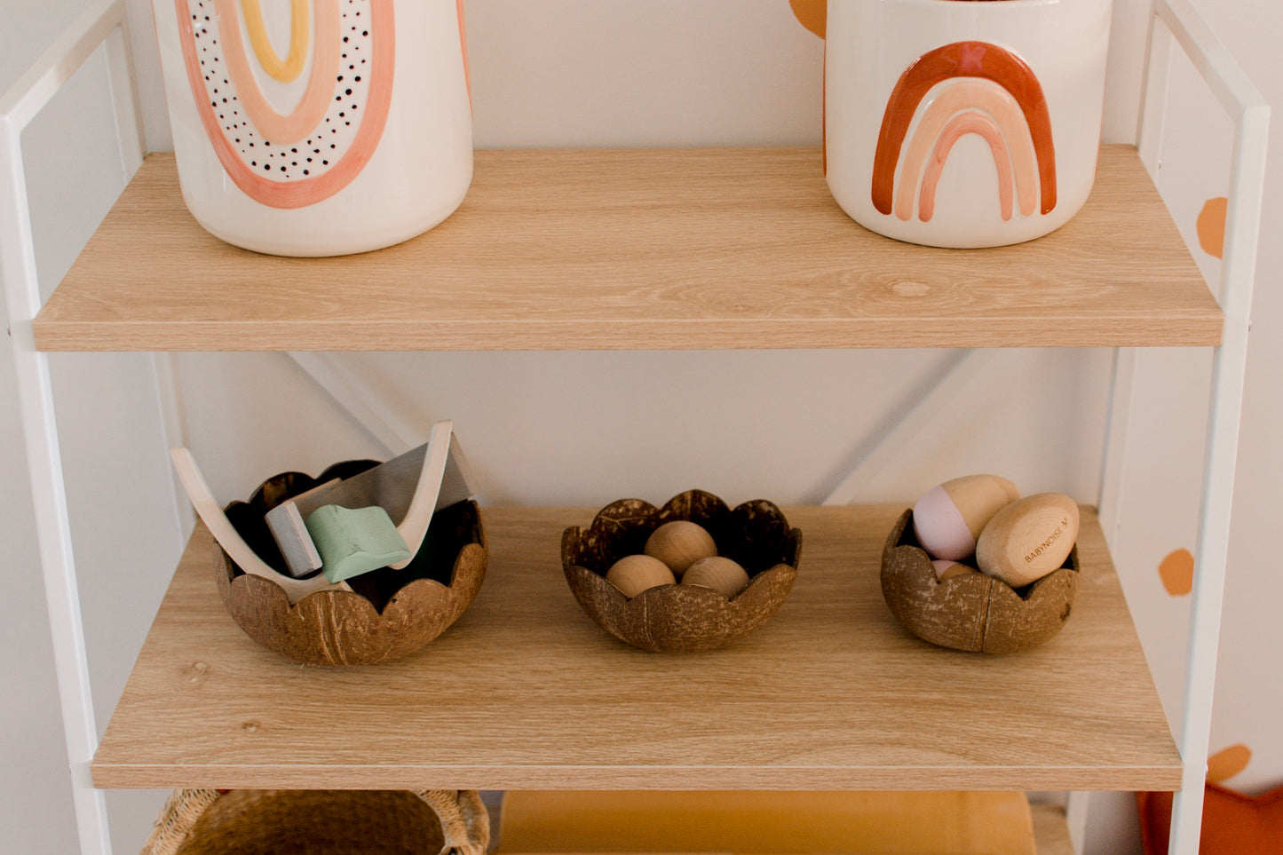 Coconut Flower Bowls | Set of 3