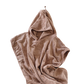 Kids Poncho Hooded Towel - Terracotta