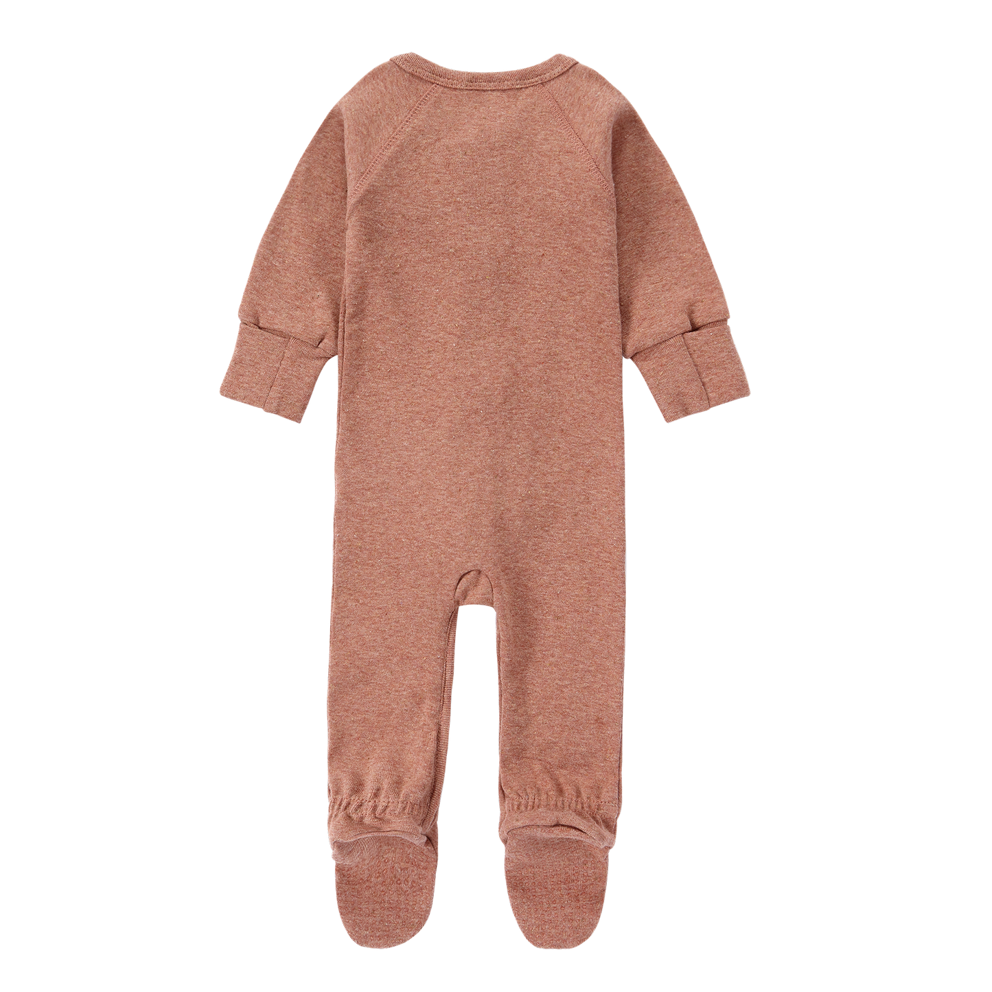Organic Zip Growsuit - Clay Speckled | SIZE 1 LEFT