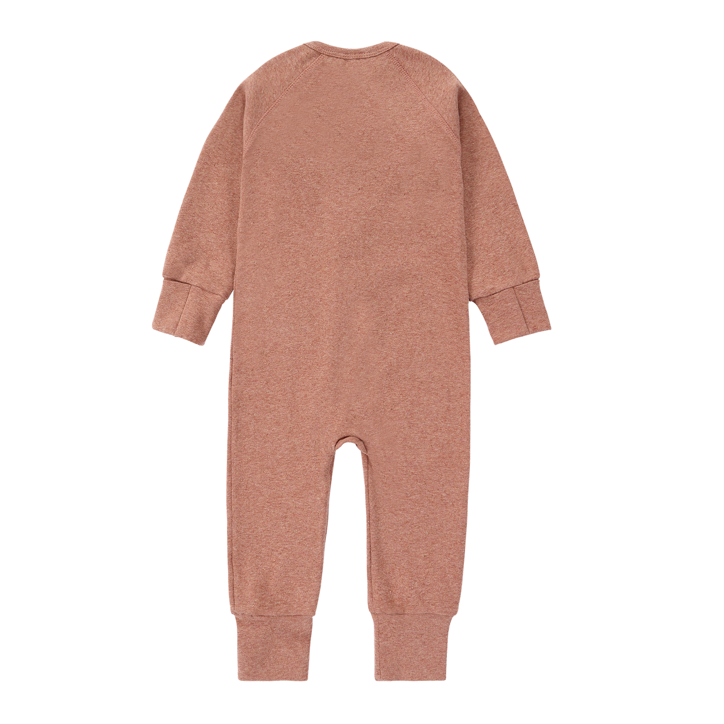 Organic Zip Growsuit - Clay Speckled | SIZE 1 LEFT