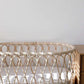 Organic Cotton Fitted Sheet | Bassinet - Beige Gingham
