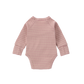 Organic L/S Kimono Bodysuit - Candy Floss | SIZE NB LEFT