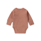 Organic L/S Kimono Bodysuit - Clay Speckled