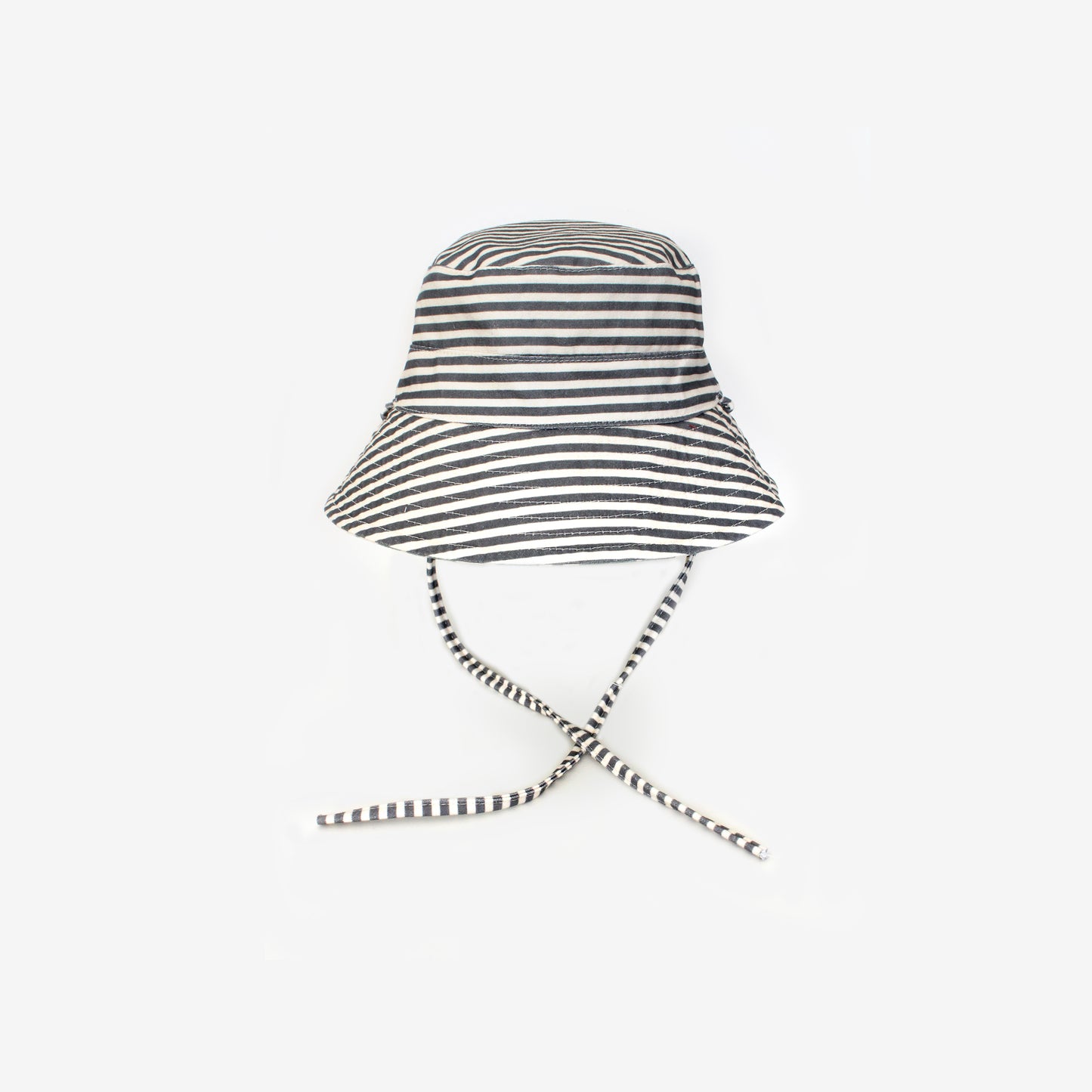 Reversible Bucket Hat - Midnight Stripe / Fern