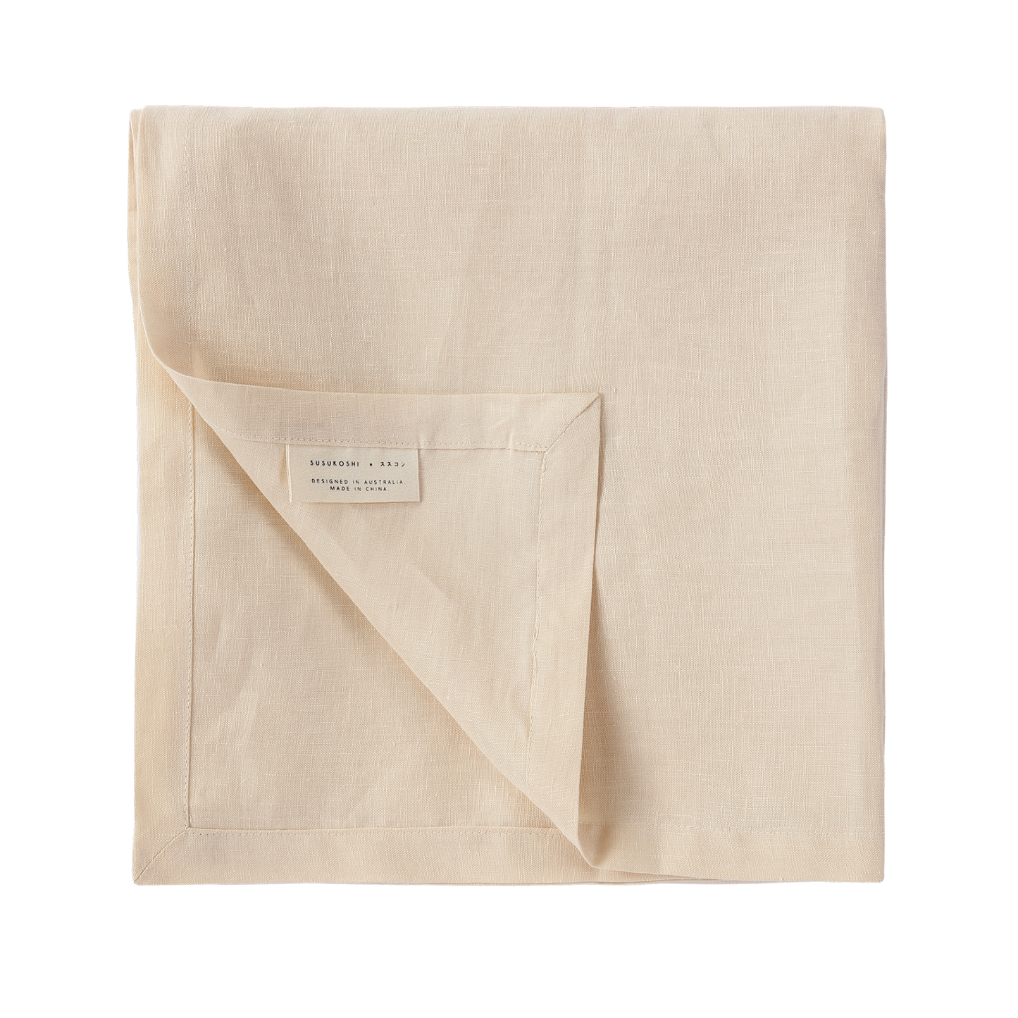 Linen Swaddle - Egg Shell