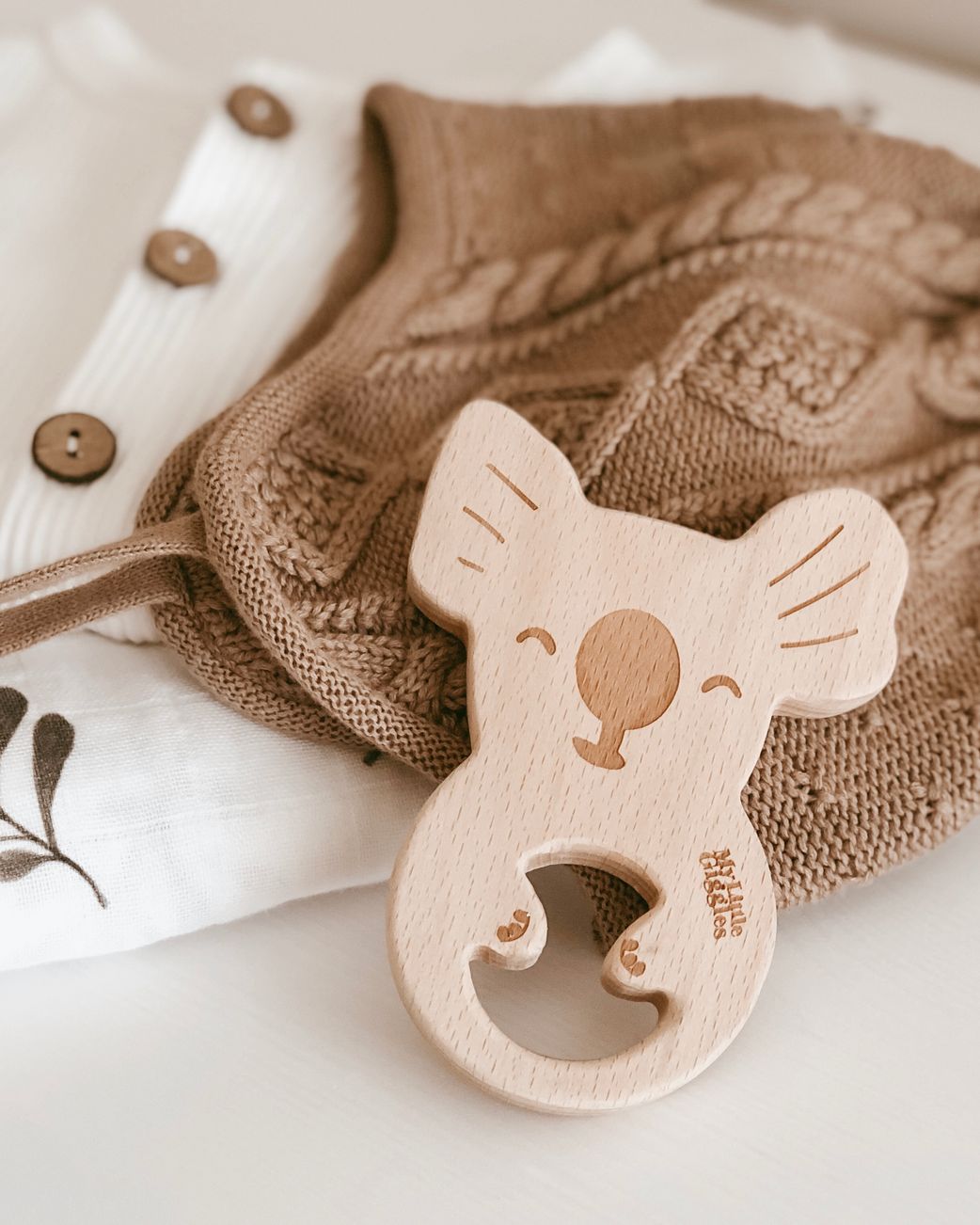 Koko Koala Beechwood Teether