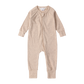 Organic Zip Growsuit - Beige Speckled | SIZE 6-12M LEFT